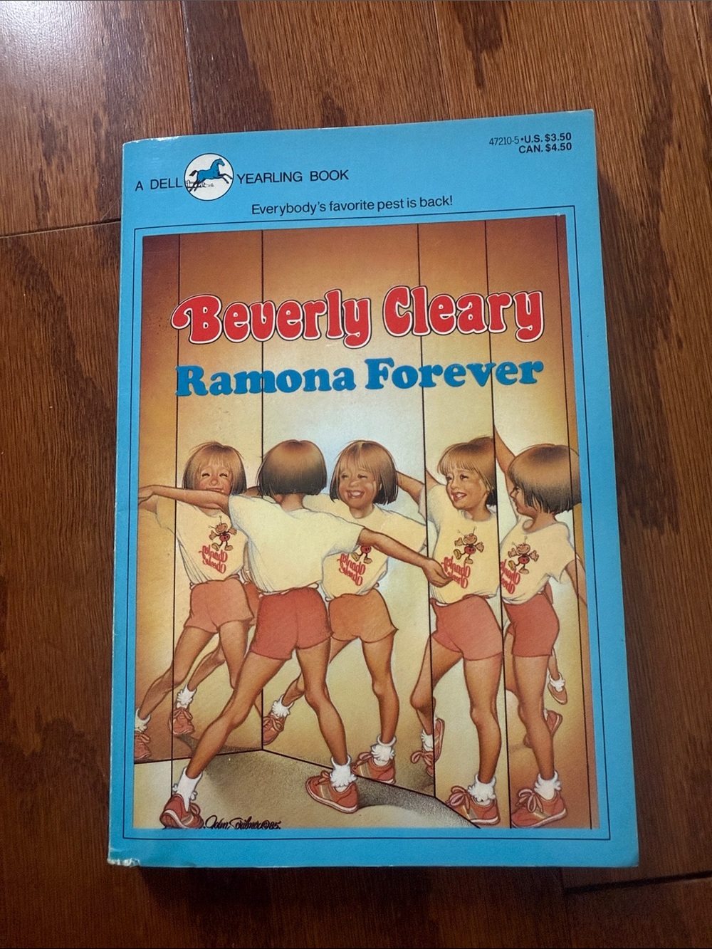 Vintage 1988 Beverly Cleary Ramona Forever Dell Yearling Paperback